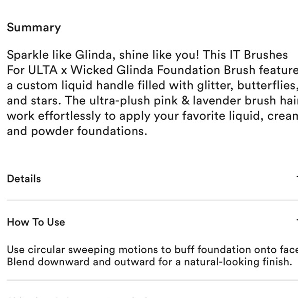 IT MAKEUP BRUSH - Picture 5 of 7